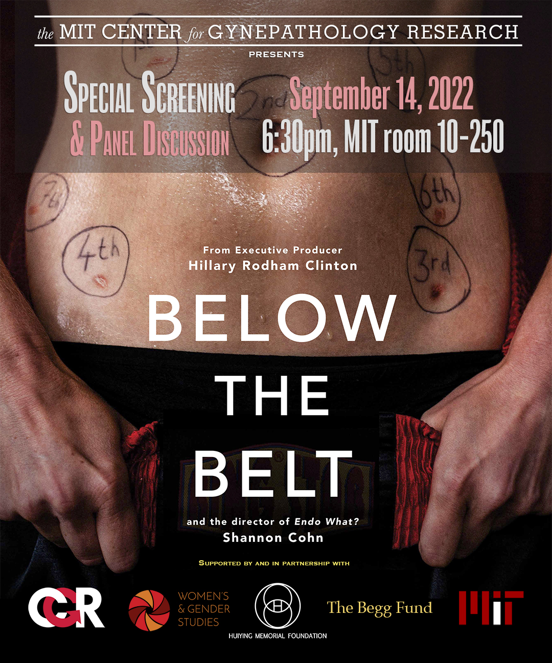 Below the Belt MIT Special Screening Poster